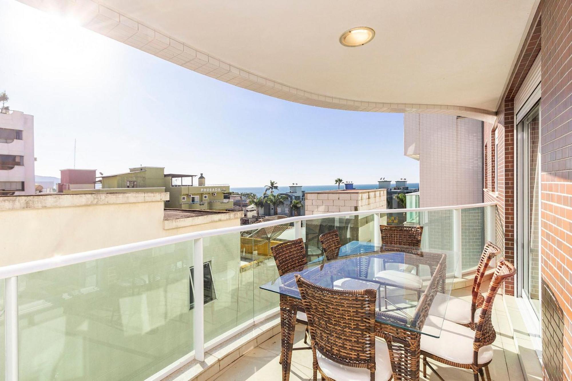 Boulevard 224D - Excelente Apartamento Em Condominio De Luxo No Centro De Bombinhas - Piscina - Jacuzzi - Academia - Portaria 24H. Екстер'єр фото