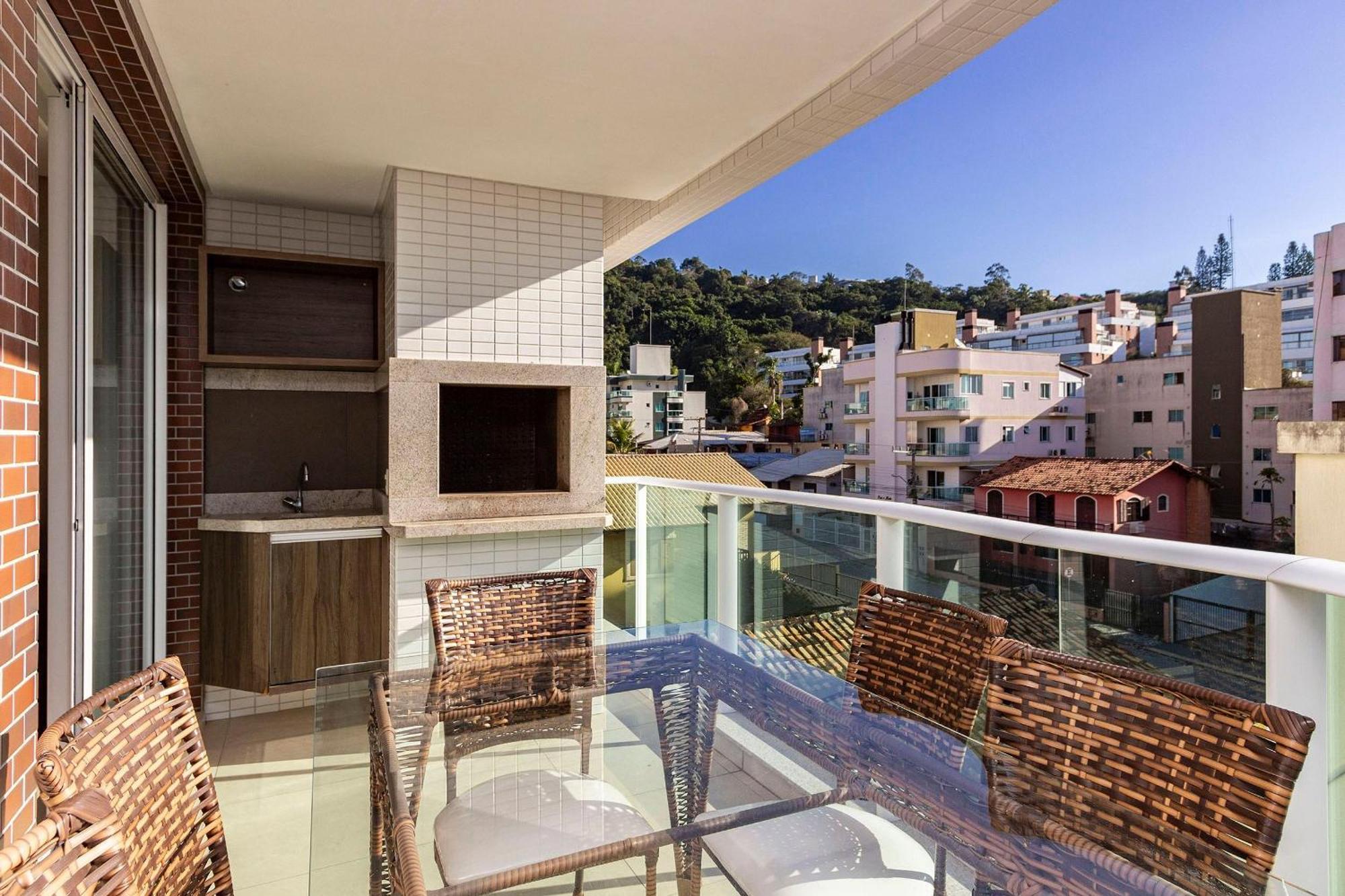 Boulevard 224D - Excelente Apartamento Em Condominio De Luxo No Centro De Bombinhas - Piscina - Jacuzzi - Academia - Portaria 24H. Екстер'єр фото