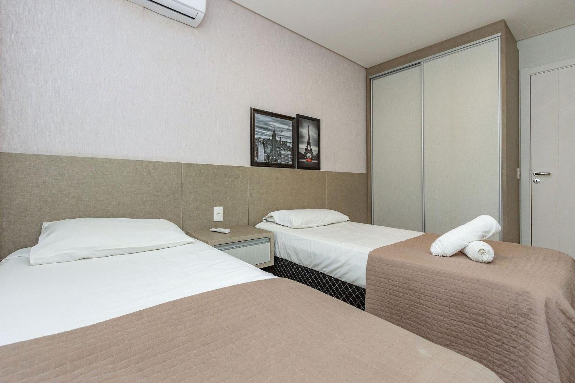 Boulevard 224D - Excelente Apartamento Em Condominio De Luxo No Centro De Bombinhas - Piscina - Jacuzzi - Academia - Portaria 24H. Екстер'єр фото